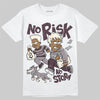 A Ma Maniére x Air Jordan 6 Retro “Smoky Mauve”⁠ DopeSkill T-Shirt No Risk No Story Graphic Streetwear - White