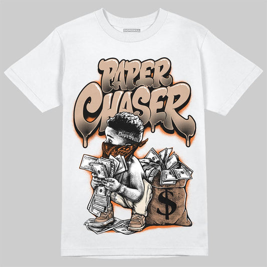 Jordan 4 Retro Cozy Girl DopeSkill T-Shirt Paper Chaser Boy Graphic Streetwear - White