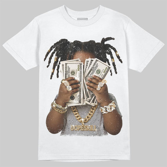 Jordan 4 OG “White Cement” DopeSkill T-Shirt Rich Youth Graphic Streetwear - White