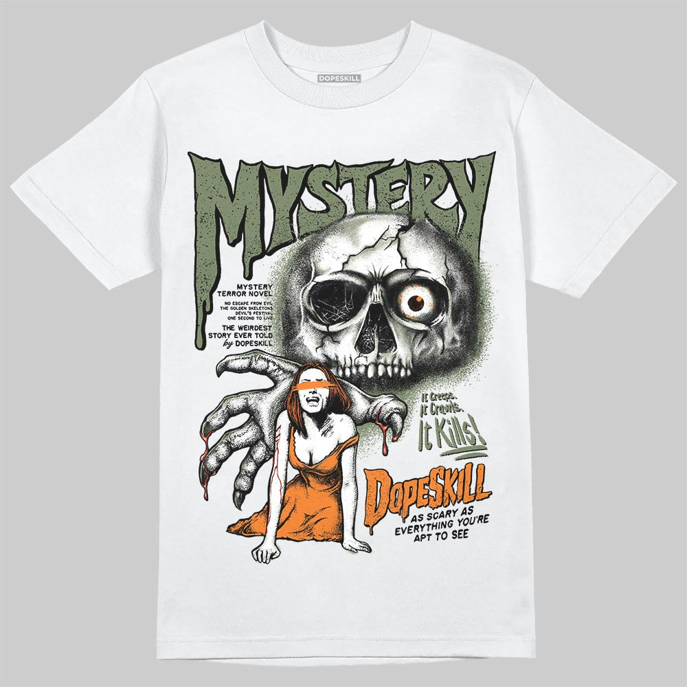Jordan 4 Retro OG SP Undefeated (2025) DopeSkill T-Shirt Mystery Ghostly Grasp Graphic Streetwear - White