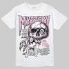 Jordan 4 WMNS “Orchid” DopeSkill T-Shirt Mystery Ghostly Grasp Graphic Streetwear - White