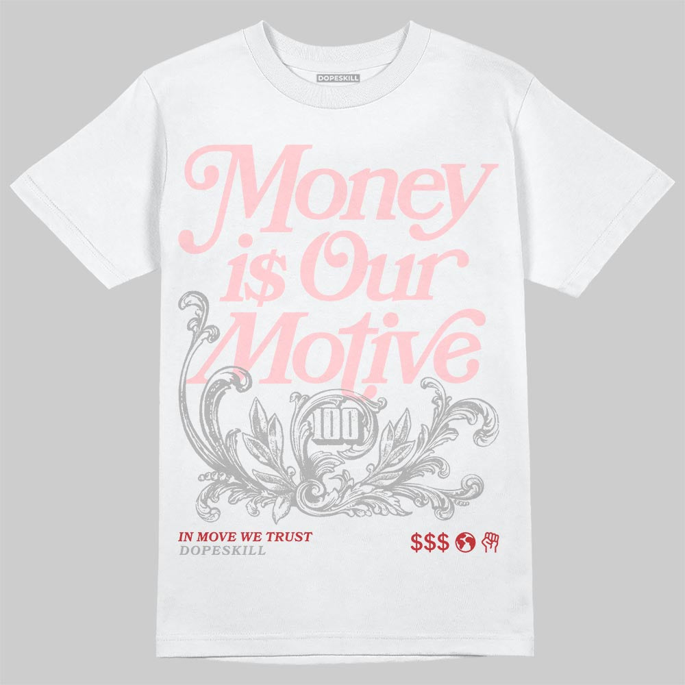 ASICS Gel-Nimbus 10.1 Strawberry DopeSkill T-Shirt Money Is Our Motive Typo Graphic Streetwear - White