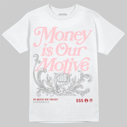 ASICS Gel-Nimbus 10.1 Strawberry DopeSkill T-Shirt Money Is Our Motive Typo Graphic Streetwear - White
