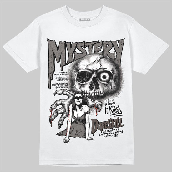 Jordan 4 Retro Cave Stone DopeSkill T-Shirt Mystery Ghostly Grasp Graphic Streetwear - White 