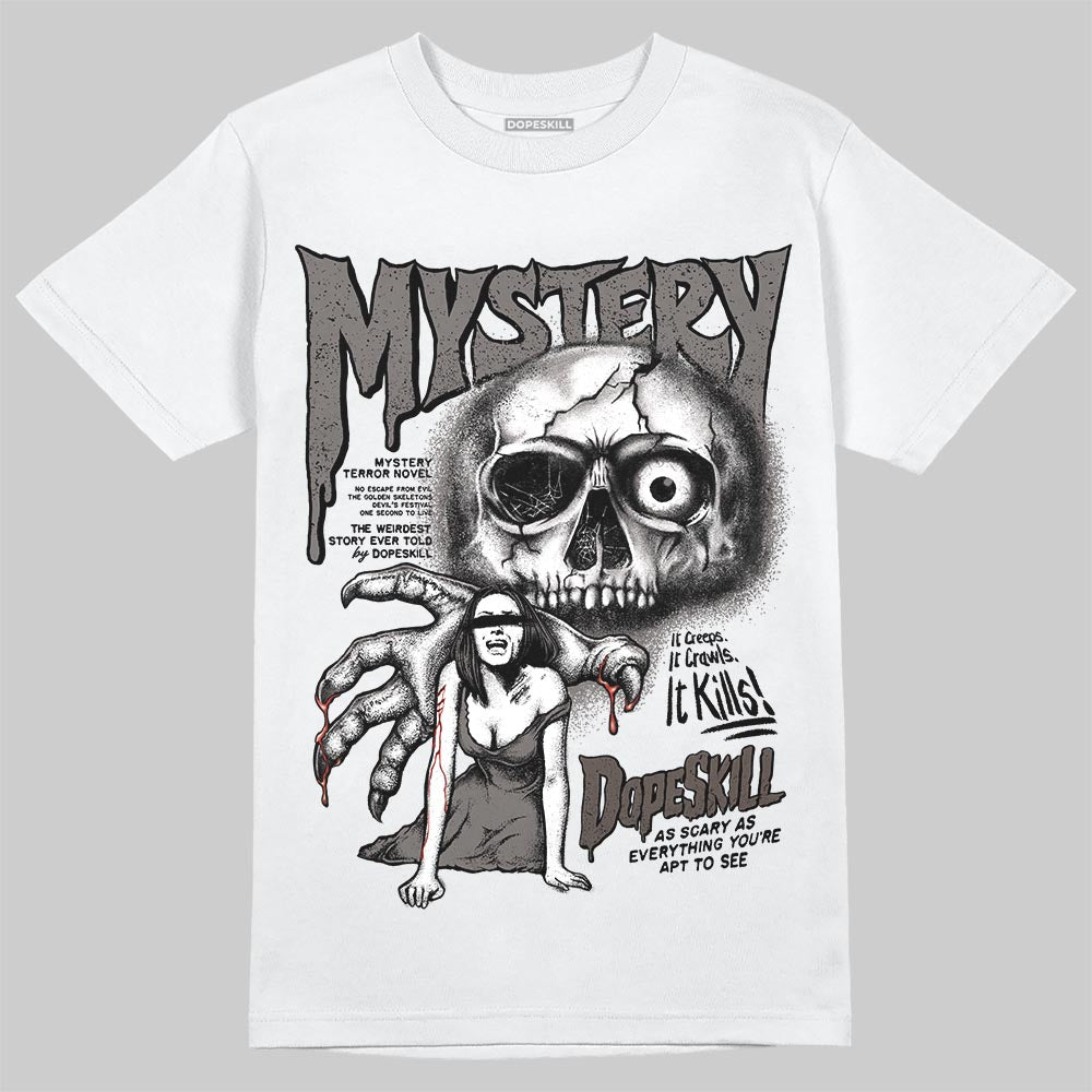 Jordan 4 Retro Cave Stone DopeSkill T-Shirt Mystery Ghostly Grasp Graphic Streetwear - White 