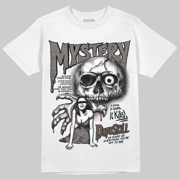 Jordan 4 Retro Cave Stone DopeSkill T-Shirt Mystery Ghostly Grasp Graphic Streetwear - White 