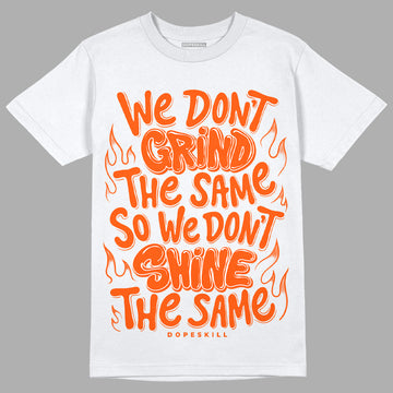 MSCHF Super Normal 2 Orange Milk DopeSkill T-Shirt Grind Shine Graphic Streetwear - White 