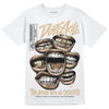 TAN Sneakers DopeSkill T-Shirt The Mouth With No Droughts Graphic Streetwear - Black