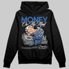 Jordan 12 “Blueberry” DopeSkill Hoodie Sweatshirt MOMM Graphic Streetwear - Black