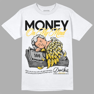 Jordan 4 Retro “Vivid Sulfur” DopeSkill T-Shirt MOMM Graphic Streetwear - White 