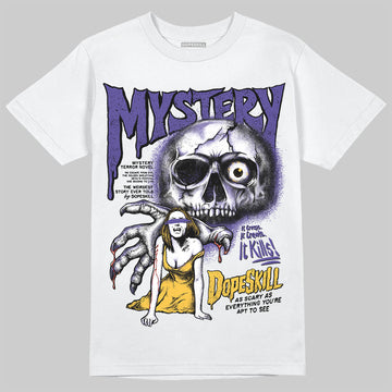 Kobe 8 Protro "Lakers Home" DopeSkill T-Shirt Mystery Ghostly Grasp Graphic Streetwear - White