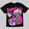 Dunk Triple Pink DopeSkill T-Shirt Pour Up Graphic Streetwear - Black