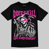 Dunk Triple Pink DopeSkill T-Shirt Go Fund Your Self Graphic Streetwear - Black
