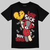 Union LA x Air Jordan 1 High OG “Chicago/Shadow” DopeSkill T-Shirt Love Sick Graphic Streetwear - Black