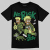 Foamposite Pro 'Pine Green' DopeSkill T-Shirt No Risk No Story Graphic Streetwear - Black
