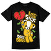 Yellow Sneakers DopeSkill T-Shirt Love Sick Graphic Streetwear - Black