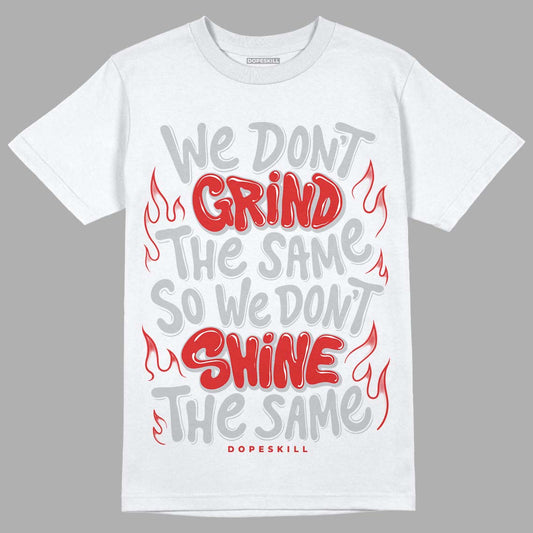 Jordan 13 “Wolf Grey” DopeSkill T-Shirt Grind Shine Graphic Streetwear - White