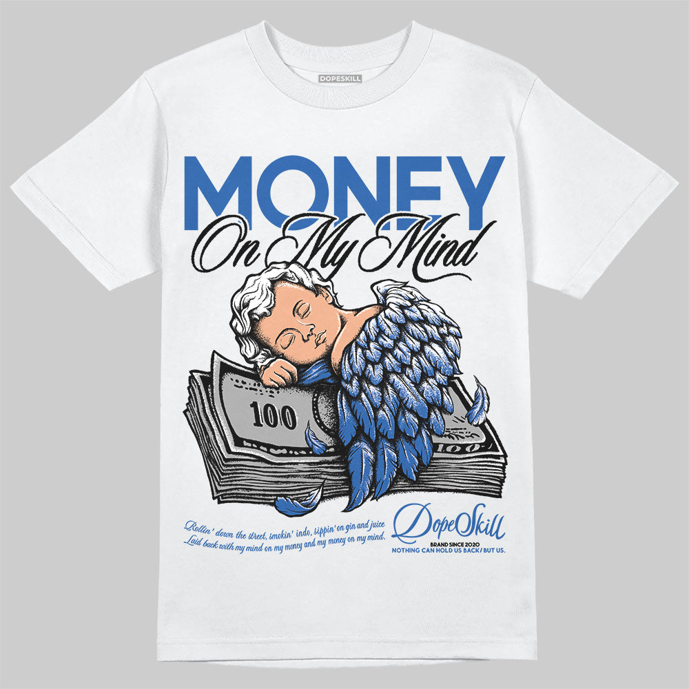 Jordan 12 “Blueberry” DopeSkill T-Shirt MOMM Graphic Streetwear - White