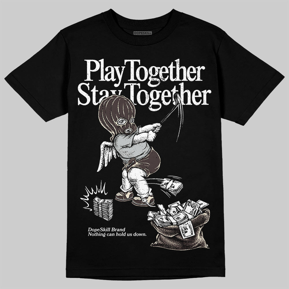 Balenciaga Runner 2.0 Sneakers in Mesh & Nylon DopeSkill T-Shirt Play together, Stay together Graphic Streetwear - Black