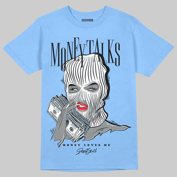 Vans Knu Stack Vintage Satin Dream Blue DopeSkill Blue T-shirt Money Talks Graphic Streetwear