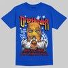 Royal Blue Sneakers DopeSkill T-Shirt Drip Harder Graphic Streetwear - Royal