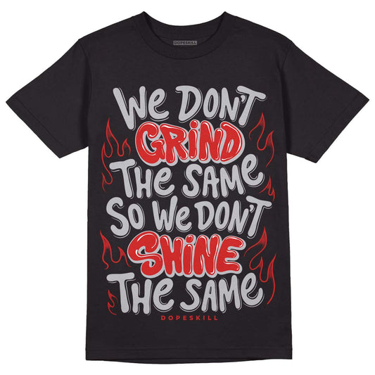 Jordan 13 “Wolf Grey” DopeSkill T-Shirt Grind Shine Graphic Streetwear - Black