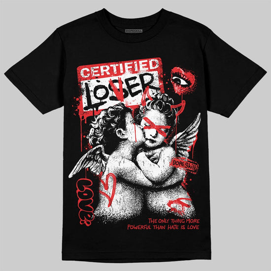 Jordan 13 Retro OG Chicago DopeSkill T-Shirt Certified Lover Graphic Streetwear - Black