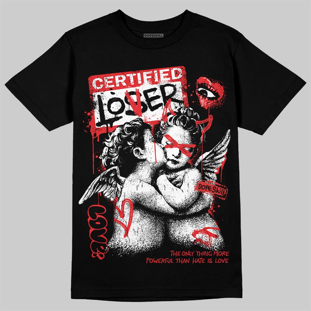 Jordan 13 Retro OG Chicago DopeSkill T-Shirt Certified Lover Graphic Streetwear - Black