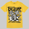 Jordan 4 Thunder DopeSkill T-Shirt Distorted Realms Graphic Streetwear - Daisy