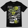 Air Max 90 x Patta Cyber and Particle Grey DopeSkill T-Shirt Side Hustle Graphic Streetwear - Black