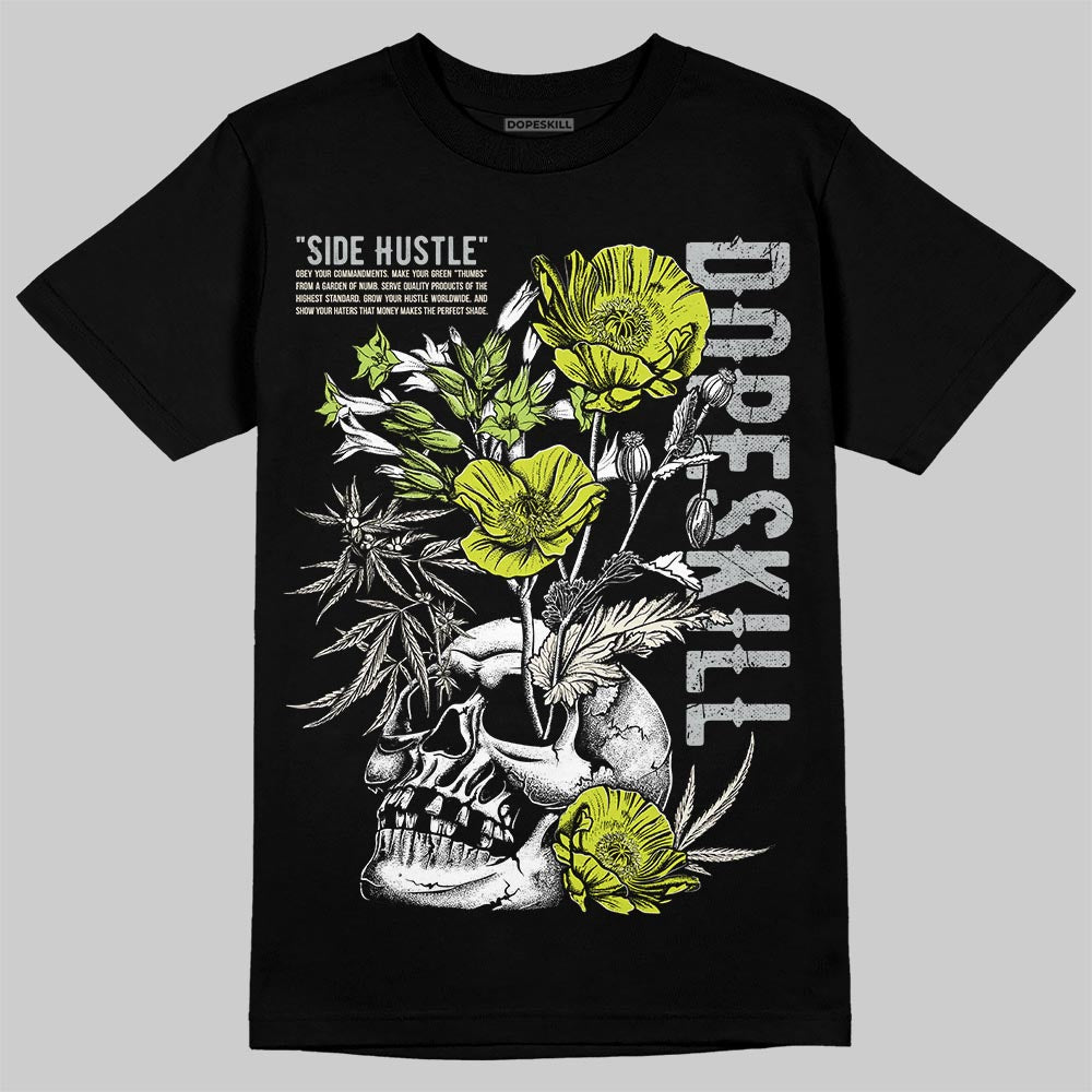 Air Max 90 x Patta Cyber and Particle Grey DopeSkill T-Shirt Side Hustle Graphic Streetwear - Black