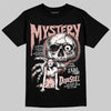 Lanvin Leather Curb Glitter Pale Pink DopeSkill T-Shirt Mystery Ghostly Grasp Graphic Streetwear - Black