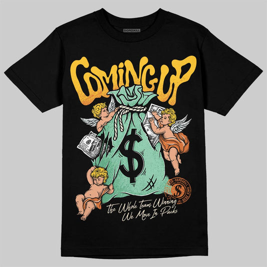 SB Dunk Low Rodeo Tourmaline DopeSkill T-Shirt Money Bag Coming Up Graphic Streetwear - Black