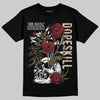 SB Dunk Low “Dark Team Red/Olive Flak” DopeSkill T-Shirt Side Hustle Graphic Streetwear - Black