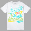 New Balance 9060 “Cyan Burst” DopeSkill T-Shirt LOVE Graphic Streetwear - White