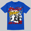 Royal Blue Sneakers DopeSkill T-Shirt Got It Out The Mud Graphic Streetwear - Royal