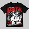 Jordan 11 Retro Cherry DopeSkill T-Shirt Real Ones Choose Loyalty Graphic Streetwear - black