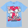Jordan 11 University Blue DopeSkill T-Shirt Stay Solid Graphic Streetwear - carolina Blue