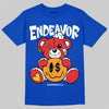 Royal Blue Sneakers DopeSkill T-Shirt Endeavor Graphic Streetwear - Royal