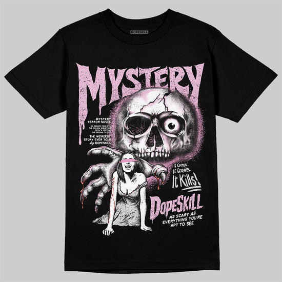 Jordan 4 WMNS “Orchid” DopeSkill T-Shirt Mystery Ghostly Grasp Graphic Streetwear - Black