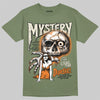 Jordan 4 Retro OG SP Undefeated (2025) DopeSkill T-Shirt Mystery Ghostly Grasp Graphic Streetwear - Military Green