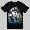 Royal Blue Sneakers DopeSkill T-Shirt New Hold My Own Graphic Streetwear - Black