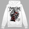 Jordan 1 High OG “Black/White” DopeSkill Hoodie Sweatshirt Money Loves Me Graphic Streetwear - White 