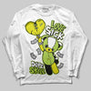 Jordan 13 Retro Bright Cactus DopeSkill Long Sleeve T-Shirt Love Sick Graphic Streetwear - White 