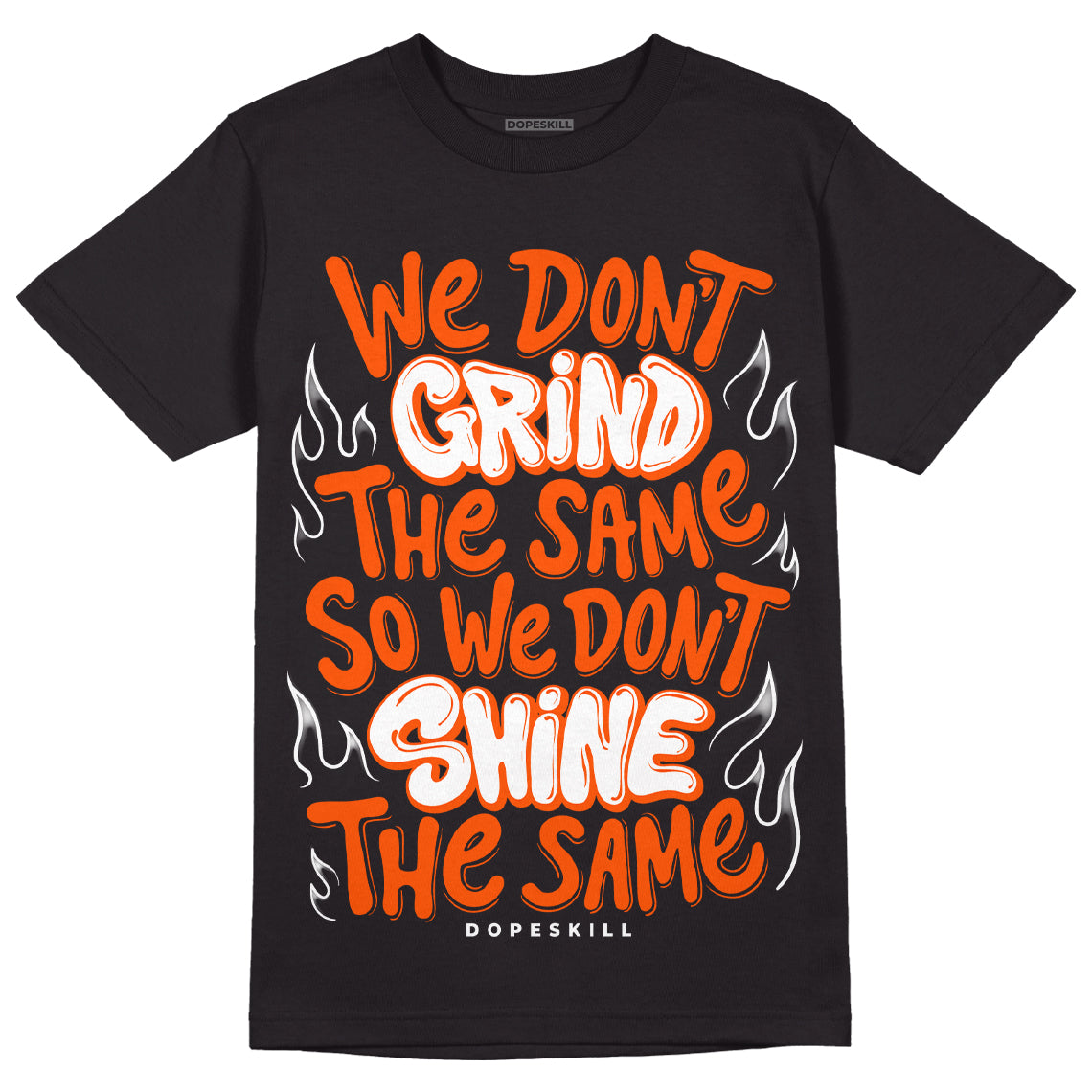 MSCHF Super Normal 2 Orange Milk DopeSkill T-Shirt Grind Shine Graphic Streetwear - Black