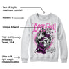 Hyper Violet 4s DopeSkill Sweatshirt Money Loves Me Graphic