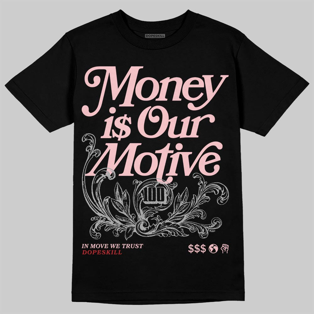 ASICS Gel-Nimbus 10.1 Strawberry DopeSkill T-Shirt Money Is Our Motive Typo Graphic Streetwear - Black
