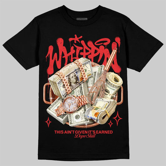 Jordan 13 Retro OG Chicago (2026) DopeSkill T-Shirt Whippin Graphic Streetwear - Black