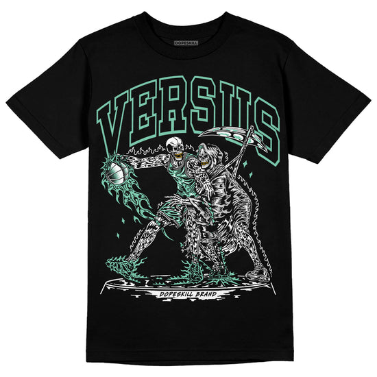 Jordan 3 "Green Glow" DopeSkill T-Shirt VERSUS Graphic Streetwear - Black