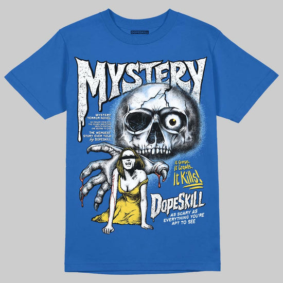 Air Foamposite One “International Blue” DopeSkill Royal T-shirt Mystery Ghostly Grasp Graphic Streetwear 